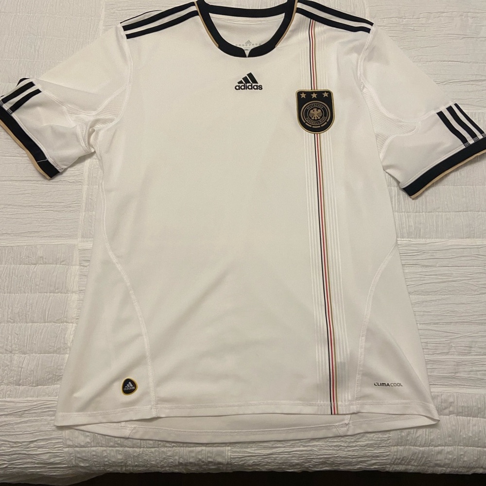Adidas Germany National Team White Soccer Jersey 2010